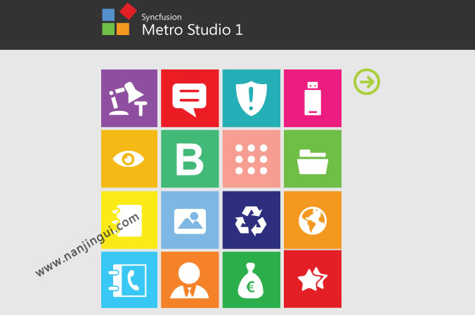 metro studio metro UI 风格制作软件